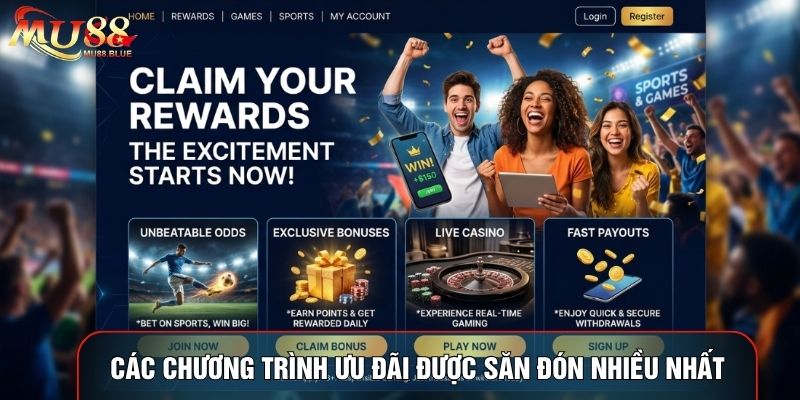 Các chương trình ưu đãi được săn đón nhiều nhất Các chương trình ưu đãi được săn đón nhiều nhất