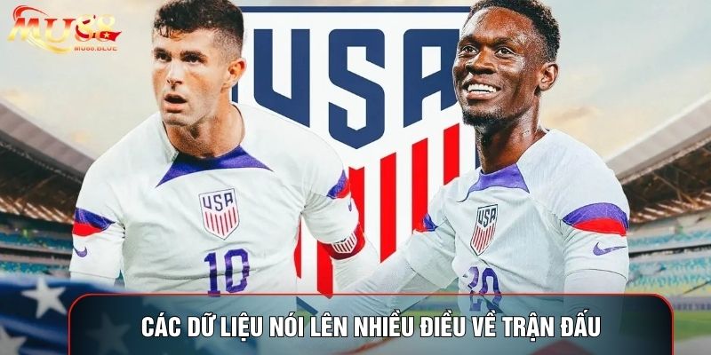 Các dữ liệu nói lên nhiều điều về trận đấu Các dữ liệu nói lên nhiều điều về trận đấu