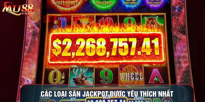 Các loại săn jackpot được yêu thích nhất Các loại săn jackpot được yêu thích nhất