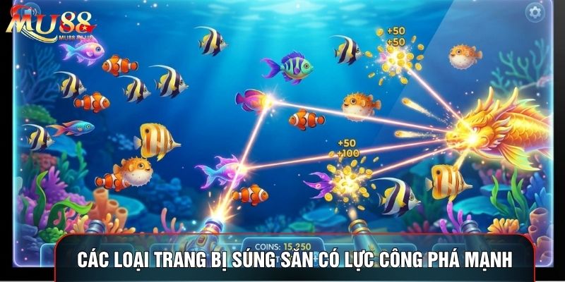 Các loại trang bị súng săn có lực công phá mạnh Các loại trang bị súng săn có lực công phá mạnh