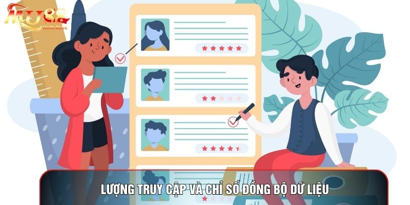 Lượng truy cập và chỉ số đồng bộ dữ liệu Lượng truy cập và chỉ số đồng bộ dữ liệu