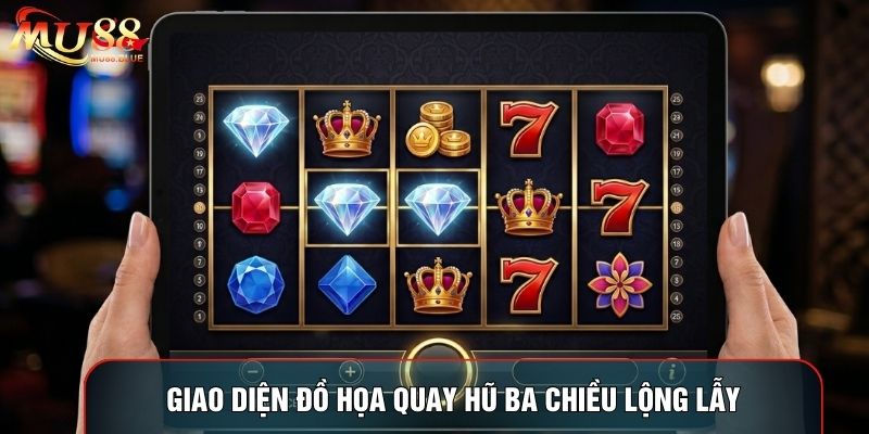 Giao diện đồ họa quay hũ ba chiều lộng lẫy Giao diện đồ họa quay hũ ba chiều lộng lẫy